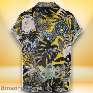 Milwaukee Brewers MLB Hawaiian Shirt Retro Style Special Edition For Fans image Milwaukee Brewers MLB Hawaiian Shirt Retro Style Special Edition For Fans Product Photo 2