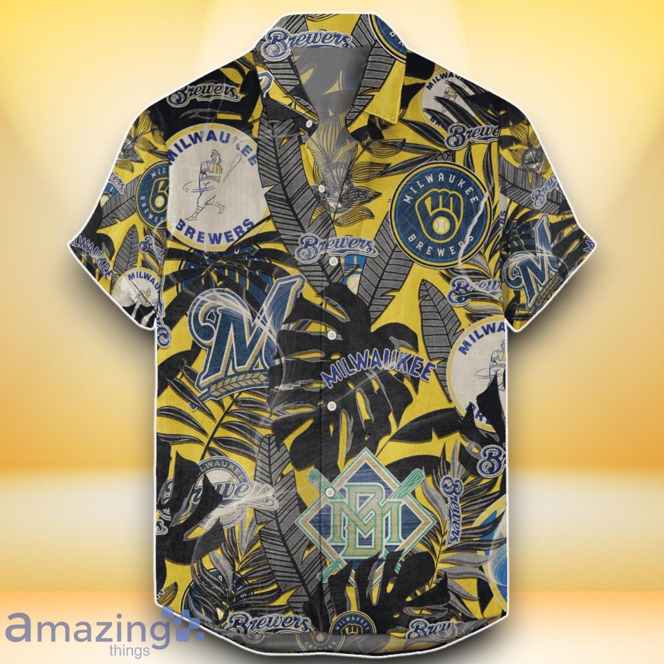 Milwaukee Brewers MLB Hawaiian Shirt Retro Style Special Edition For Fans Product Photo 1