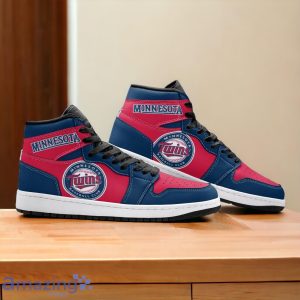 Minnesota Twins Air Jordan Hightop Shoes Special Gift For Fans Product Photo 2
