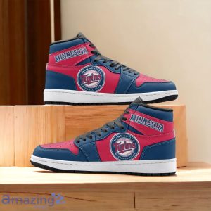 Minnesota Twins Air Jordan Hightop Shoes Special Gift For Fans Product Photo 1