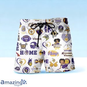 Minnesota Vikings NFL Hawaiian Shirt And Short Trending 2024 For Men Women image Minnesota Vikings NFL Hawaiian Shirt And Short Trending 2024 For Men Women Product Photo 3