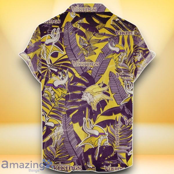 Minnesota Vikings NFL Hawaiian Shirt Retro Style Special Edition For Fans Product Photo 2