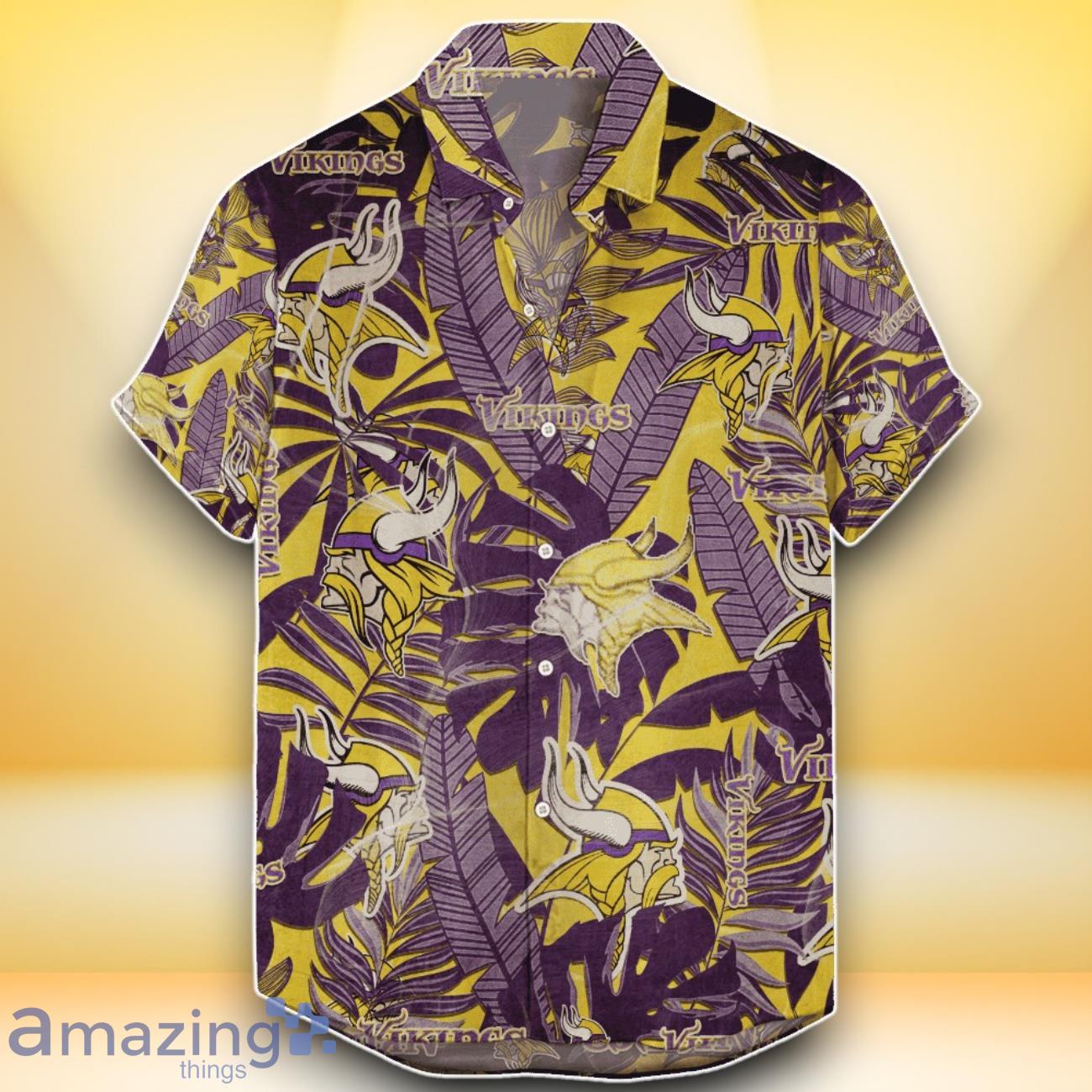 Minnesota Vikings NFL Hawaiian Shirt Retro Style Special Edition For Fans Product Photo 1
