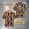 Minnesota Vikings NFL Hawaiian Shirt Vintage Custom Name For Fans