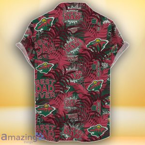 Minnesota Wild NFL Hawaiian Shirt Special Gift For Father's Days Product Photo 2