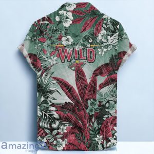Minnesota Wild NHL Hawaiian Shirt Tropical Skull Design For Men Women Product Photo 2
