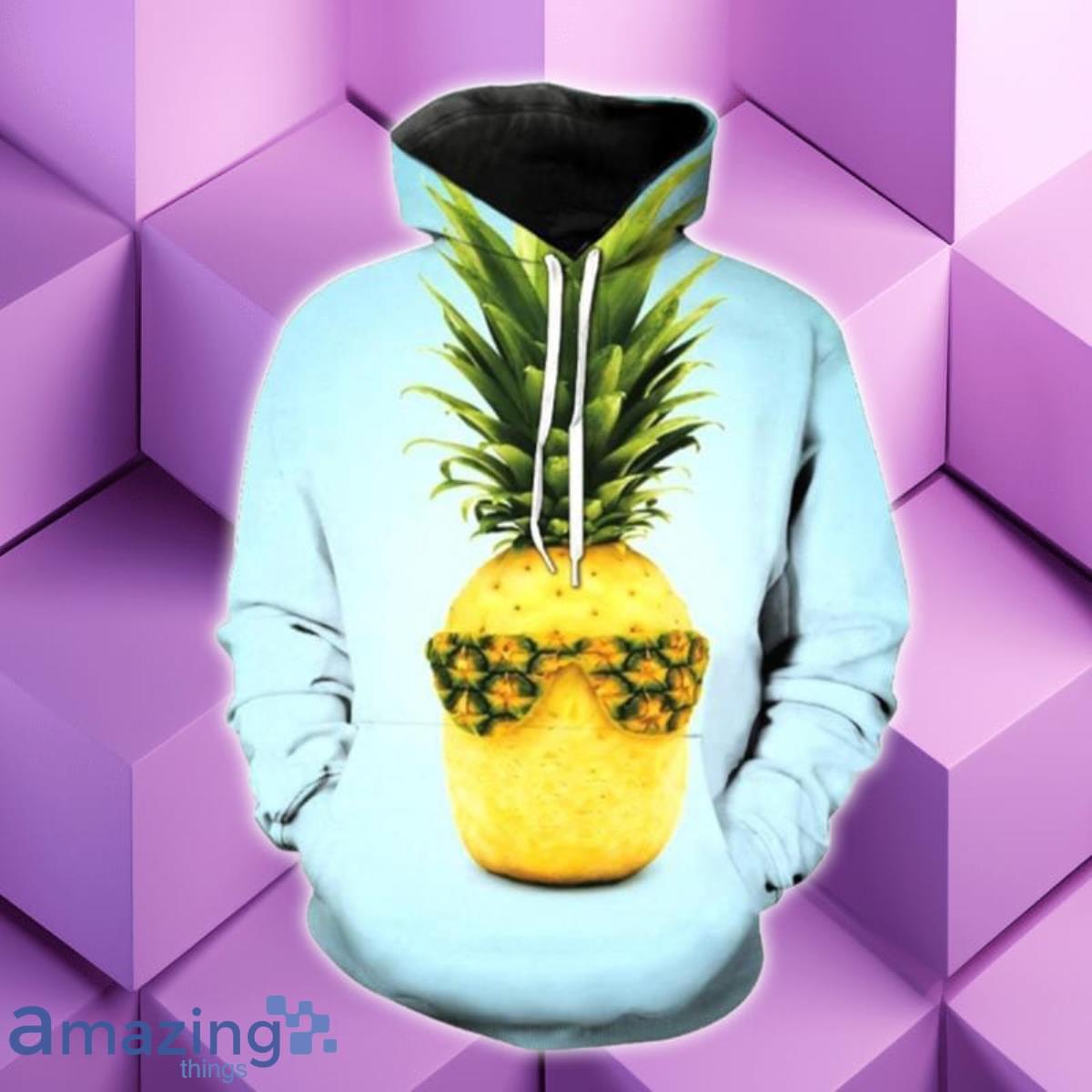 Mr Cool Pineapple 3D Hoodie Best Gift For Men And Women image Mr Cool Pineapple 3D Hoodie Best Gift For Men And Women Product Photo 1