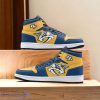 Nashville Predators Air Jordan Hightop Shoes Special Gift For Fans