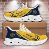 NBA Denver Nuggets Custom Name Personalized Sneakers Max Soul Shoes For Fans