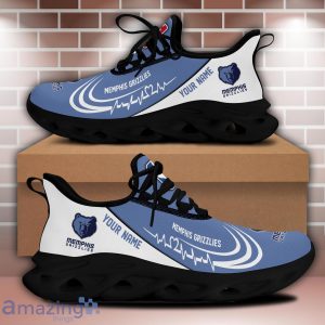 NBA Memphis Grizzlies Custom Name Personalized Sneakers Max Soul Shoes For Fans image NBA Memphis Grizzlies Custom Name Personalized Sneakers Max Soul Shoes For Fans Product Photo 2