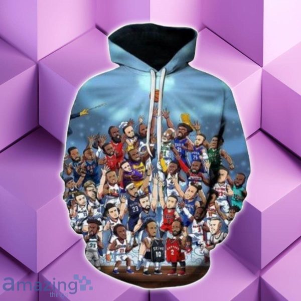 Nba Popular Basketball Player 3D Hoodie Best Gift For Men And Women Product Photo 1