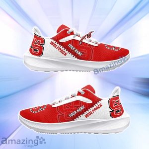 NC State Wolfpack NCAA Trending Air Mesh Running Shoes Custom Name For Fans Product Photo 2