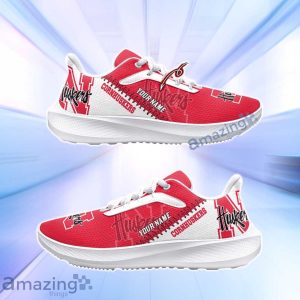 Nebraska Cornhuskers NCAA Trending Air Mesh Running Shoes Custom Name For Fans Product Photo 2