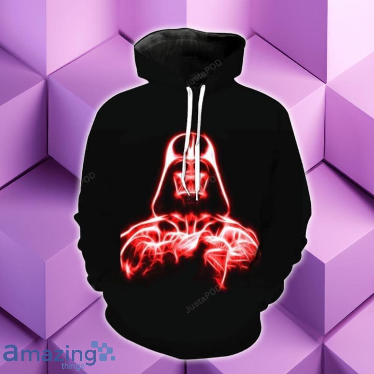 Neon Anakin Skywalker Darth Vader Star Wars 3D Hoodie Best Gift For Men And Women image Neon Anakin Skywalker Darth Vader Star Wars 3D Hoodie Best Gift For Men And Women Product Photo 1