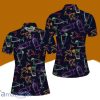 Neon Cocktails Polo Shirt For Women Gift Golf Lover