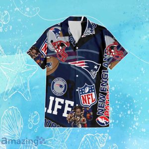 New England Patriots NFL Combo Hawaiian Shirt & Short Trending Gift For Fans Product Photo 2
