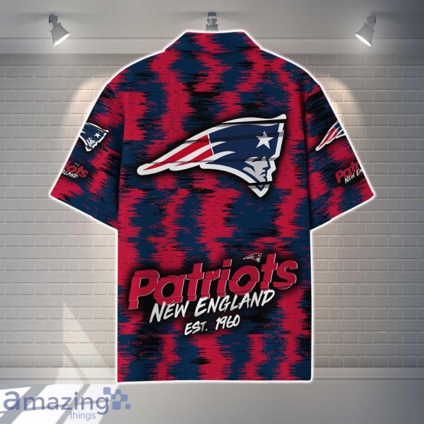 New England Patriots NFL Hawaiian Shirt Vintage Custom Name For Fans Product Photo 3