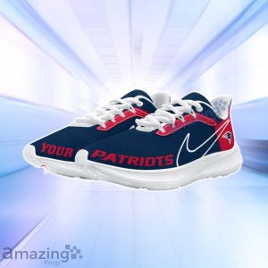 New England Patriots NFL Trending Air Mesh Running Shoes Custom Name For Fans Product Photo 2