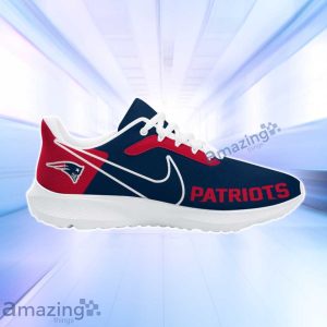 New England Patriots NFL Trending Air Mesh Running Shoes Custom Name For Fans Product Photo 3