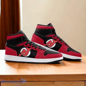 New Jersey Devils Air Jordan Hightop Shoes Special Gift For Fans Product Photo 2