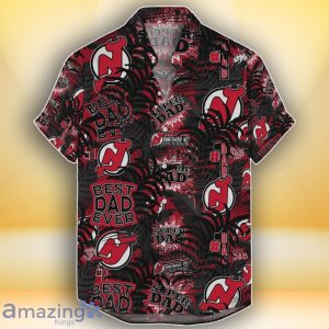 New Jersey Devils NFL Hawaiian Shirt Special Gift For Father's Days Product Photo 1