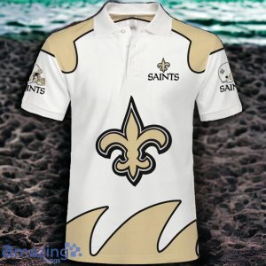New Orleans Saints Men's Polo Shirts Impressive Gift White Product Photo 2
