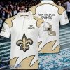 New Orleans Saints Men’s Polo Shirts Impressive Gift White