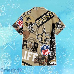 New Orleans Saints NFL Combo Hawaiian Shirt & Short Trending Gift For Fans Product Photo 3