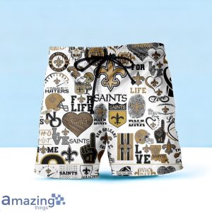 New Orleans Saints NFL Hawaiian Shirt And Short Trending 2024 For Men Women Product Photo 3