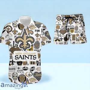 New Orleans Saints NFL Hawaiian Shirt And Short Trending 2024 For Men Women Product Photo 1