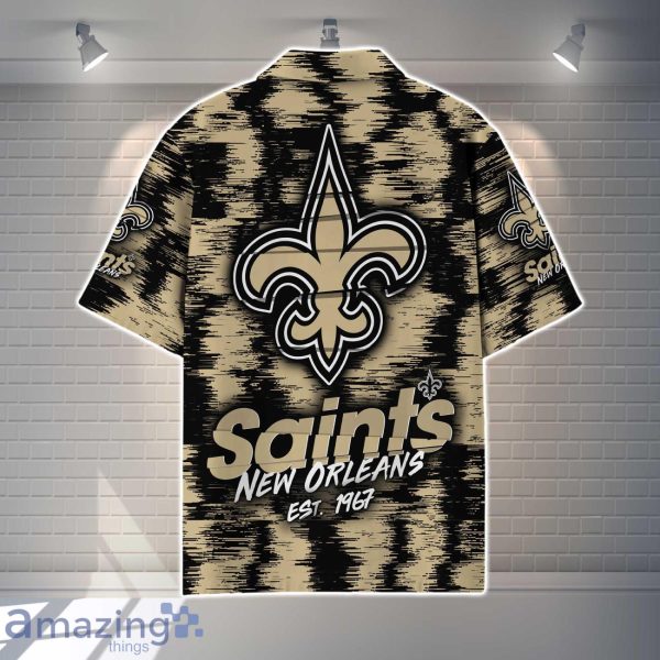 New Orleans Saints NFL Hawaiian Shirt Vintage Custom Name For Fans Product Photo 3