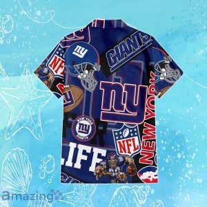 New York Giants NFL Combo Hawaiian Shirt & Short Trending Gift For Fans Product Photo 3