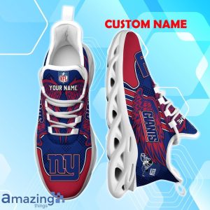 New York Giants NFL Max Soul Shoes Custom Name Wings Design For Fans Product Photo 4