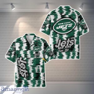 New York Jets NFL Hawaiian Shirt Vintage Custom Name For Fans Product Photo 1