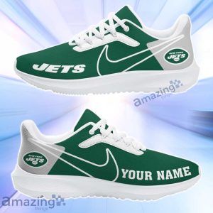 New York Jets NFL Trending Air Mesh Running Shoes Custom Name For Fans Product Photo 1