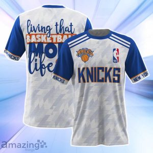 New York Knicks NBA Living That Basketball Mom Life 3D Shirt Product Photo 1