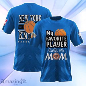 New York Knicks NBA Myfavorite Player Call Me Mom 3D Shirt Product Photo 1