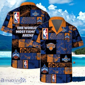 New York Knicks NBA The World's Most Famous AOP Hawaiian Shirt Product Photo 1