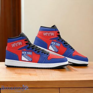 New York Rangers Air Jordan Hightop Shoes Special Gift For Fans Product Photo 2