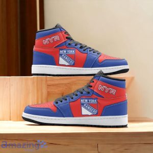 New York Rangers Air Jordan Hightop Shoes Special Gift For Fans Product Photo 1
