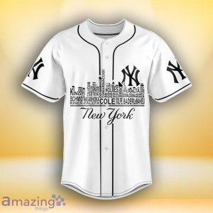 New York Yankees MLB Custom Number & Name Baseball Jersey For Fans Product Photo 2