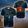 New Zealand Paua Silver Fern Poppy  Baseball Jersey Shirt