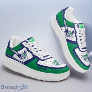 New Zealand Warriors NRL Air Force Shoes Sneaker Gift For Fans Custom Name Product Photo 2