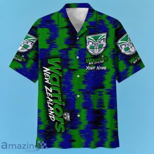New Zealand Warriors NRL Hawaiian Shirt Special Design Custom Name Product Photo 2