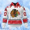 Nhl Chicago Blackhawks Special Autism Awareness Design With Home Jersey Style Hoodie 3D All Over Print Attract Gift For Men And Women