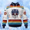 Nhl Colorado Avalanche Special Design For Dia De Los Muertos Hoodie 3D All Over Print Attract Gift For Men And Women