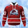 Nhl Colorado Avalanche Special Gift For Valentines Day Hoodie 3D All Over Print Attract Gift For Men And Women