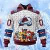 Nhl Colorado Avalanche Special Pawpatrol Design Hoodie 3D All Over Print Attract Gift For Men And Women