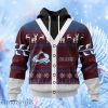 Nhl Colorado Avalanche Specialized Unisex Sweater For Chrismas Season Hoodie 3D All Over Print Attract Gift For Men And Women