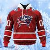 Nhl Columbus Blue Jackets Special Gift For Valentines Day Hoodie 3D All Over Print Attract Gift For Men And Women